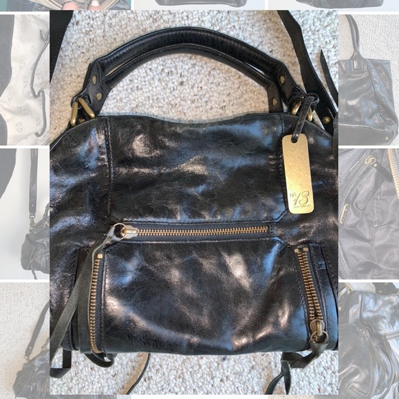 Black leather botkier crossbody bag - Picture 3 of 5